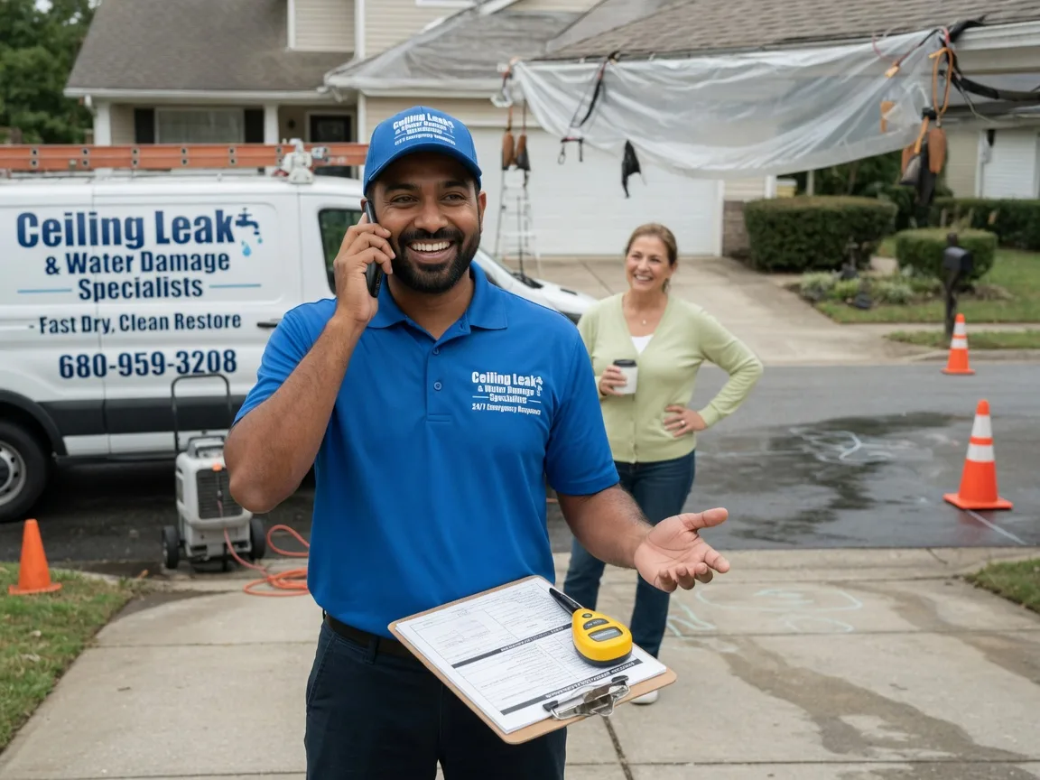 Ceiling Leak Cleanup Mechanicsburg, PA FAQs